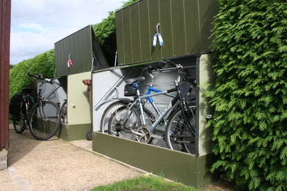 Trimetals Bicycle Store 6 x 3 Metal Garden Storage