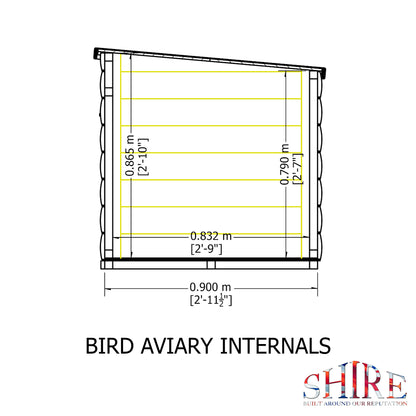 Shire Aviary Coop (3'x2'x101/2")