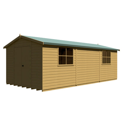 Shire Bison 20x10 Double Door Loglap