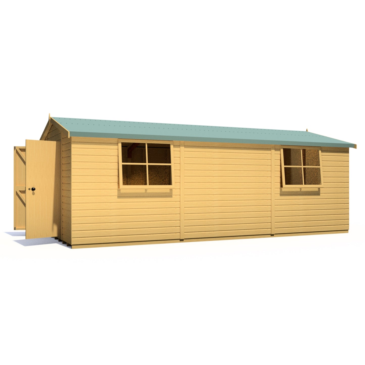 Shire Bison 20x10 Double Door Loglap