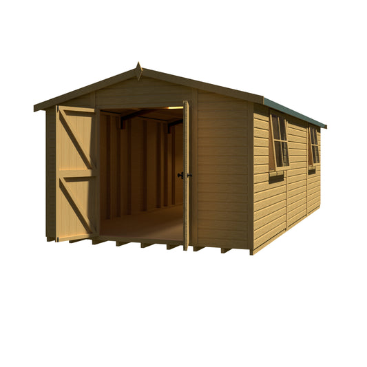 Shire Bison 20x10 Double Door Loglap