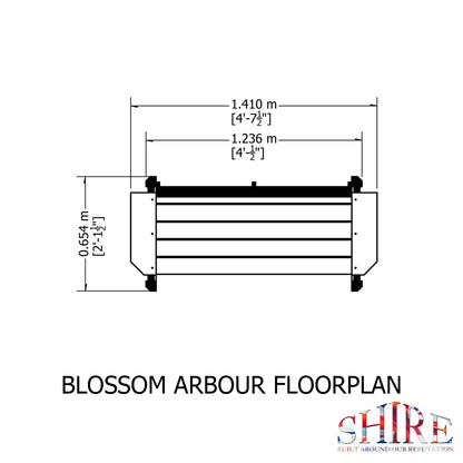 Shire Blossom Pressure treated