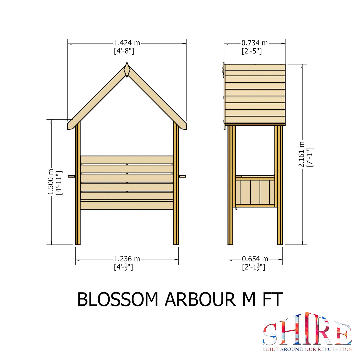 Shire Blossom Pressure treated