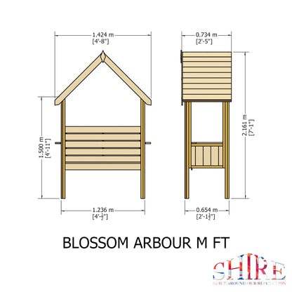 Shire Blossom Pressure treated