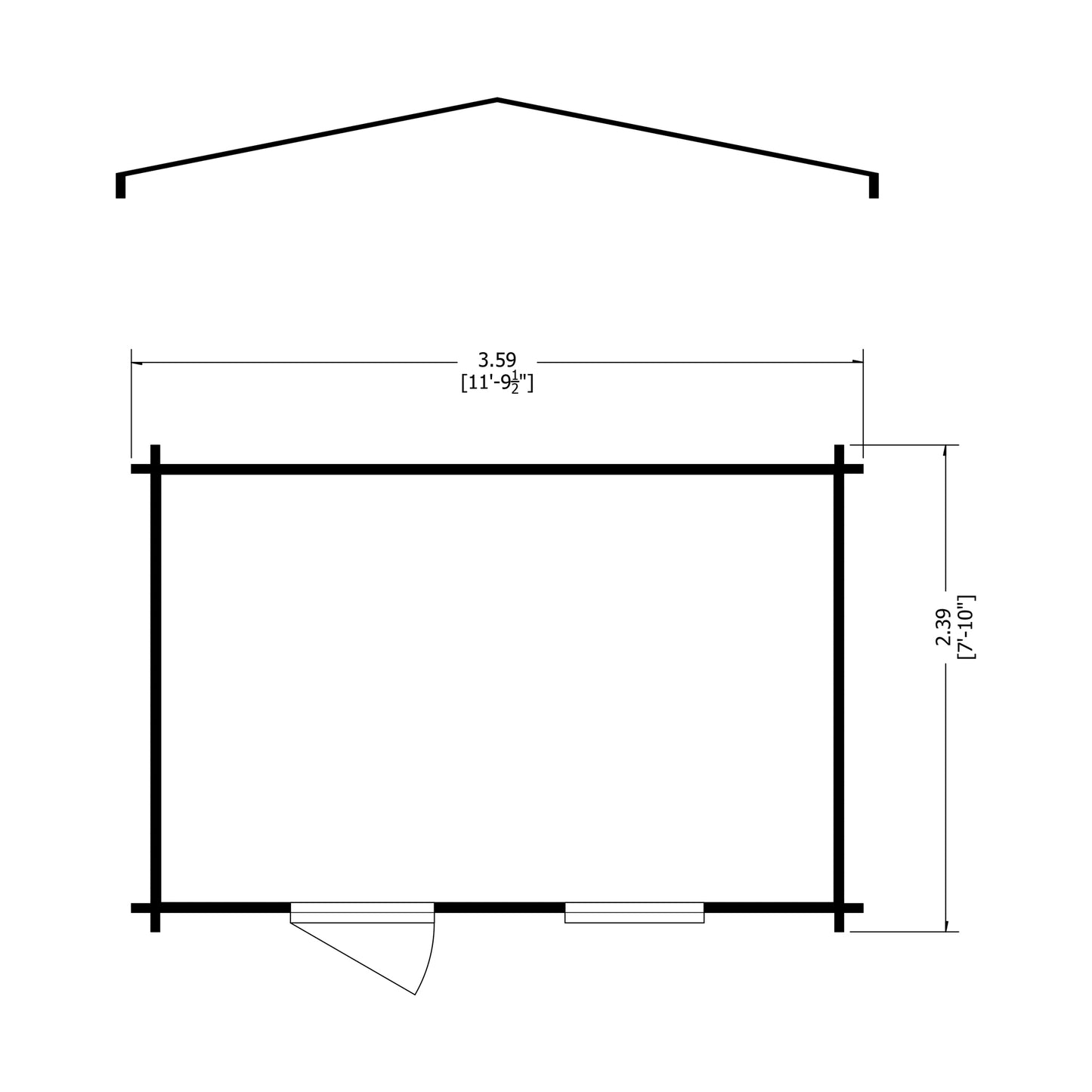 Shire Bucknells 12x8