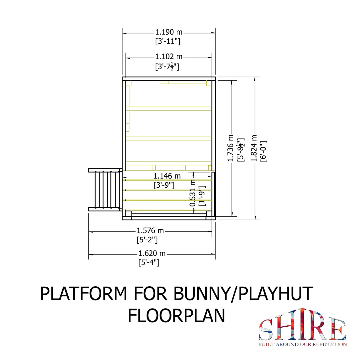 Shire Bunny + Platfom 6x4