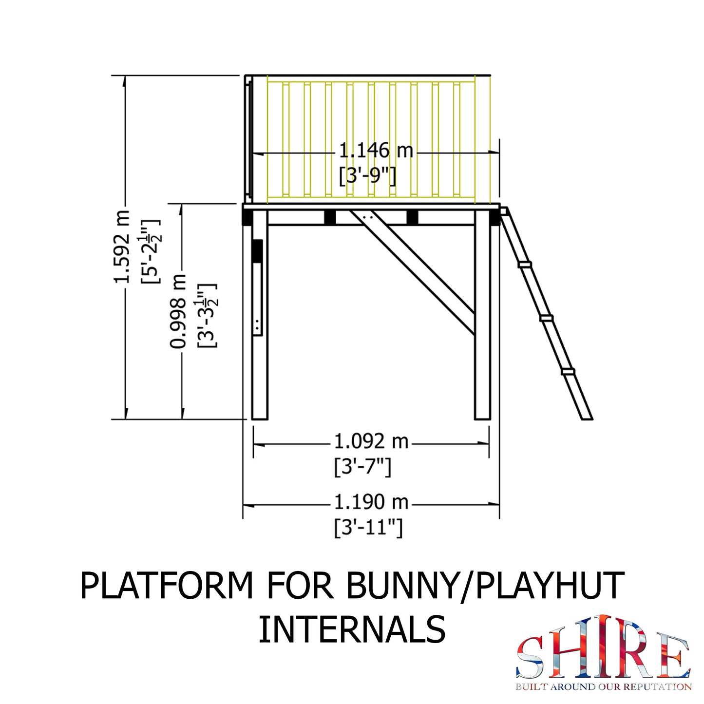 Shire Bunny + Platfom 6x4