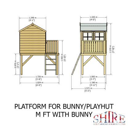 Shire Bunny + Platfom 6x4