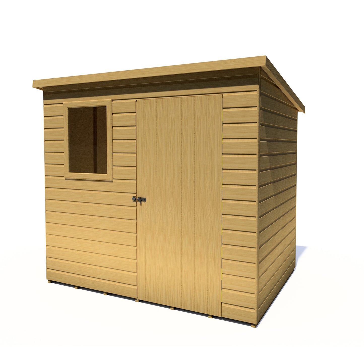 Shire Caldey Single Door 7x5 Shiplap Style C