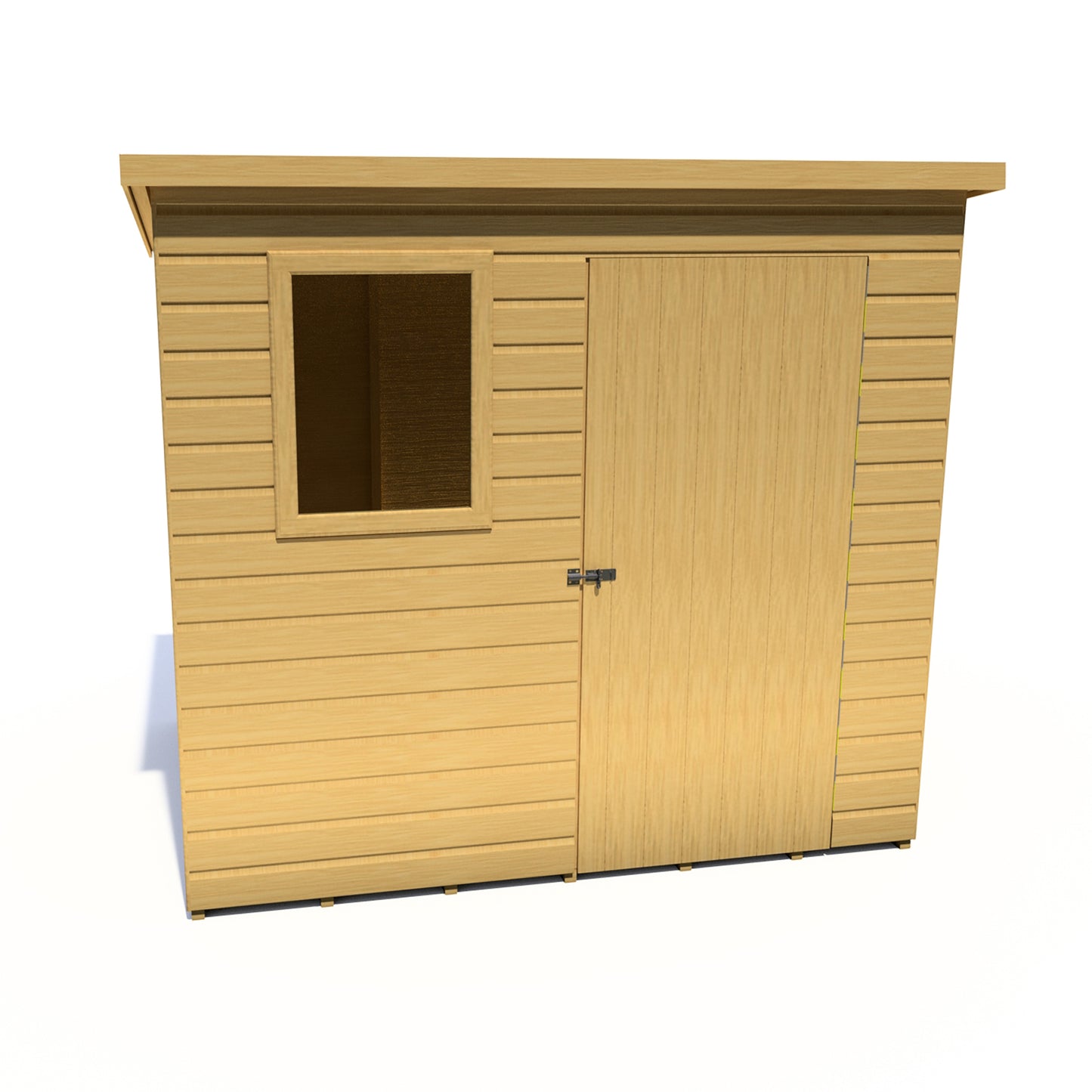 Shire Caldey Single Door 7x5 Loglap Style C