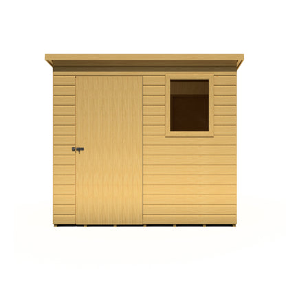 Shire Caldey Single Door 7x5 Loglap Style D