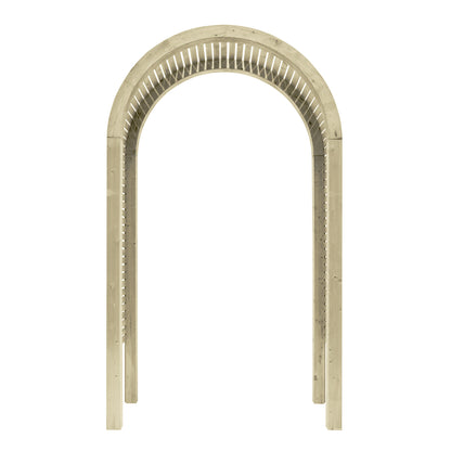 Shire Contemporary Arch Green Pressure treated