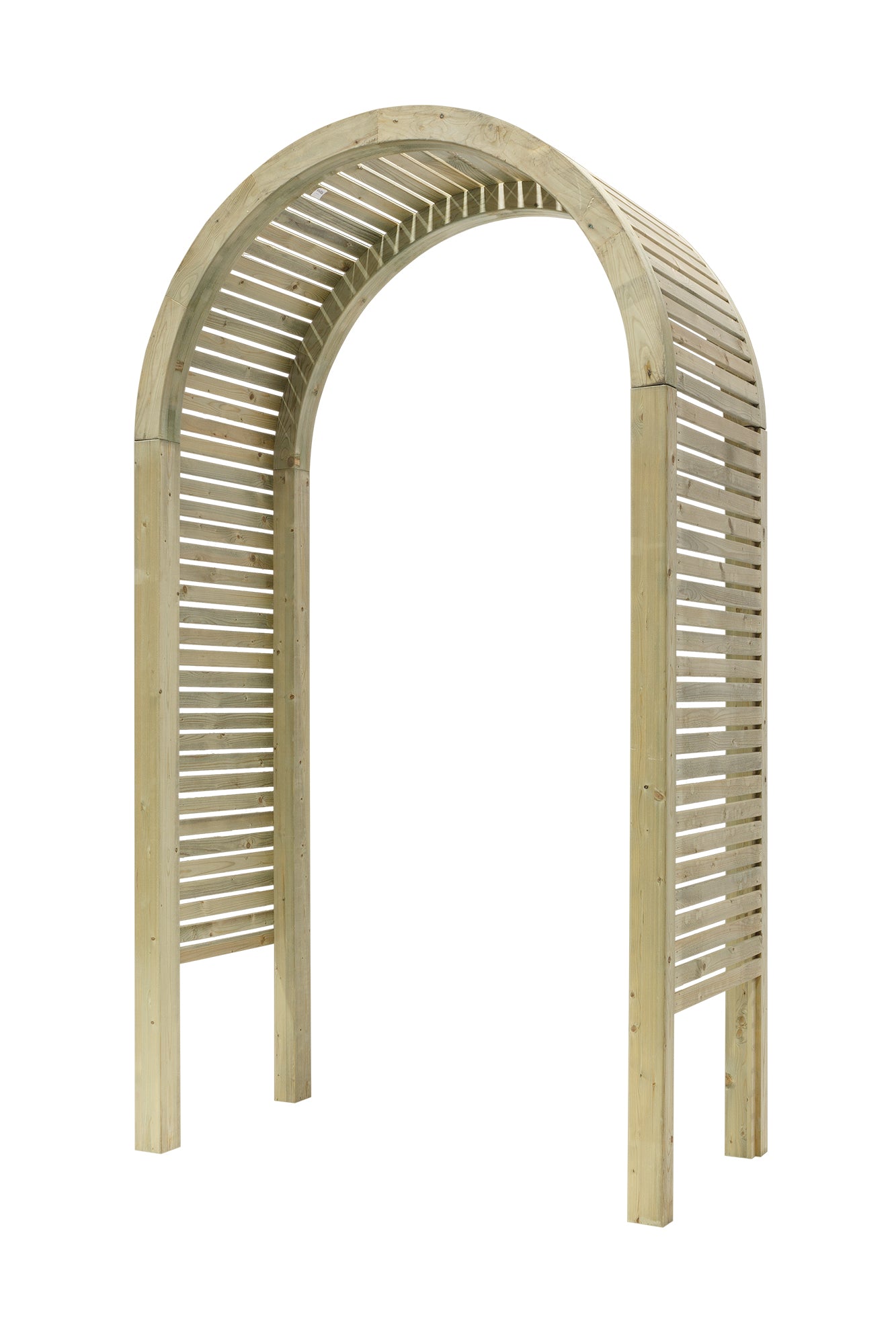 Shire Contemporary Arch Green Pressure treated