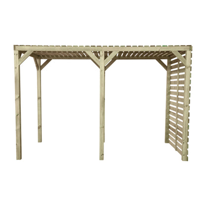 Shire Contemporary Urban Pergola Shire Contemporary Arch Green Pressure treated