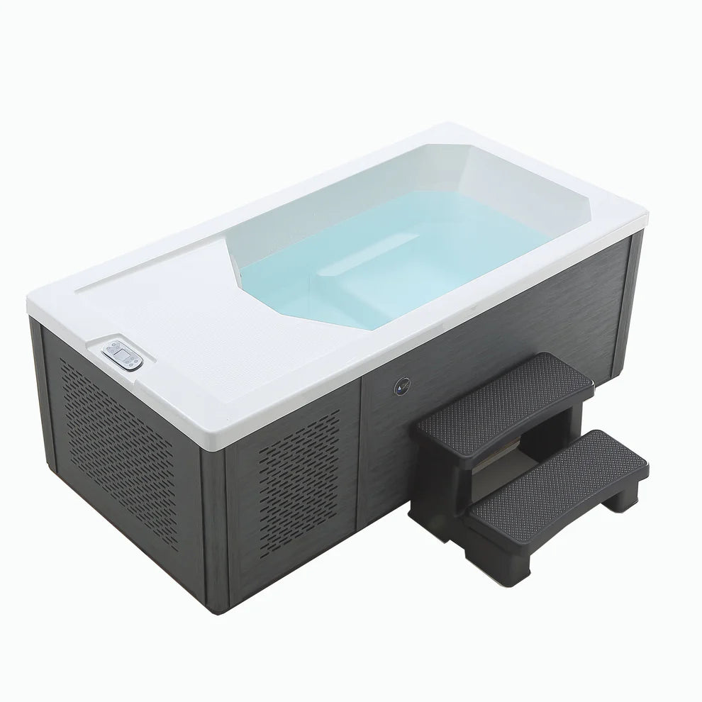 Great Lakes Chill Therapy Tub - Fill, plug in, and experience it Grey Finish