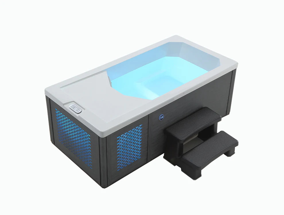 Great Lakes Chill Therapy Tub - Fill, plug in, and experience it Grey Finish