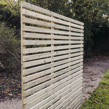 Churnet Valley Contemporary Fence Panels 6 X 2 (Width Ft X Height Ft)
