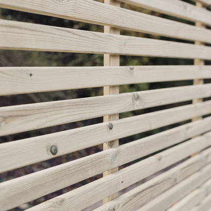 Churnet Valley Contemporary Fence Panels 6 X 2 (Width Ft X Height Ft)