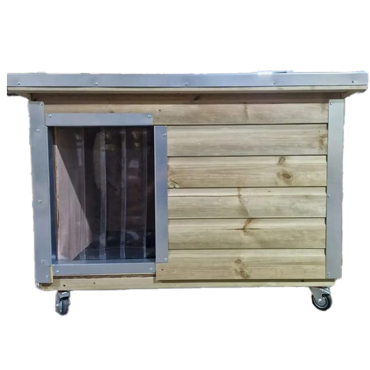 Benchmark Timber Cabin - 750 x 1145mm, Premium Wood Range