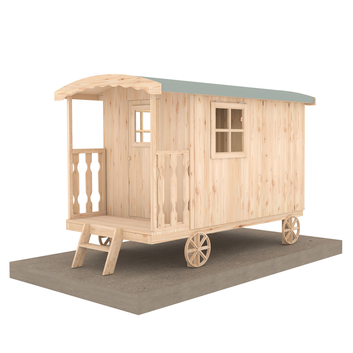 Shire Caboose 4x8 Loglap