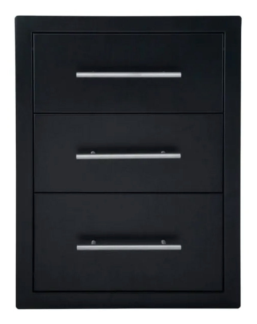 Sunstone Black Series High Triple Access Drawers