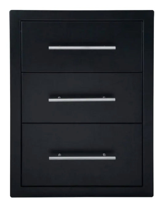 Sunstone Black Series High Triple Access Drawers