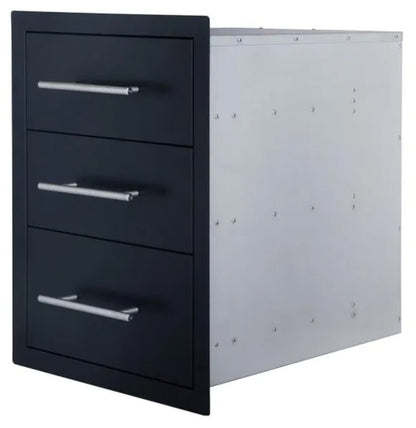 Sunstone Black Series High Triple Access Drawers