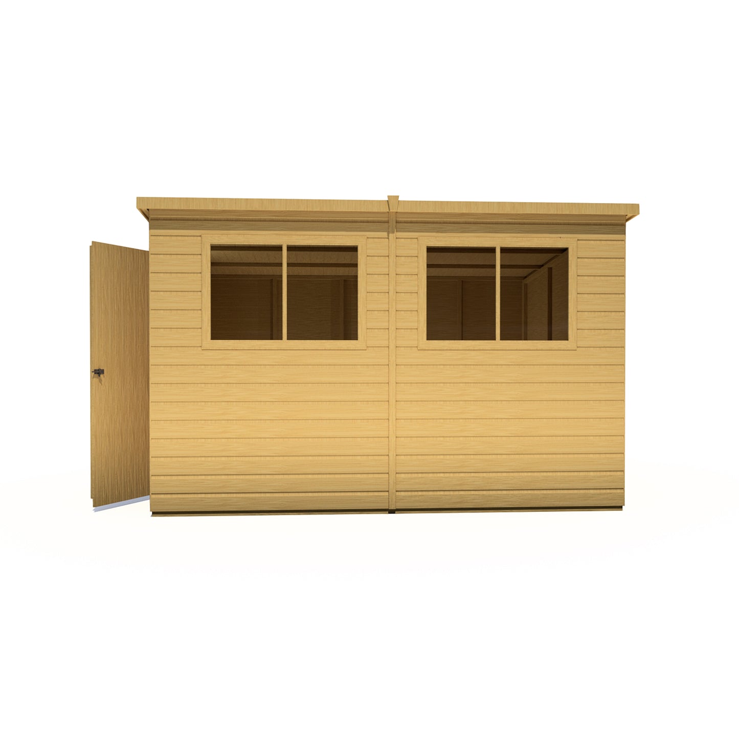 Shire Caldey Single Door 10x8 Loglap Style A