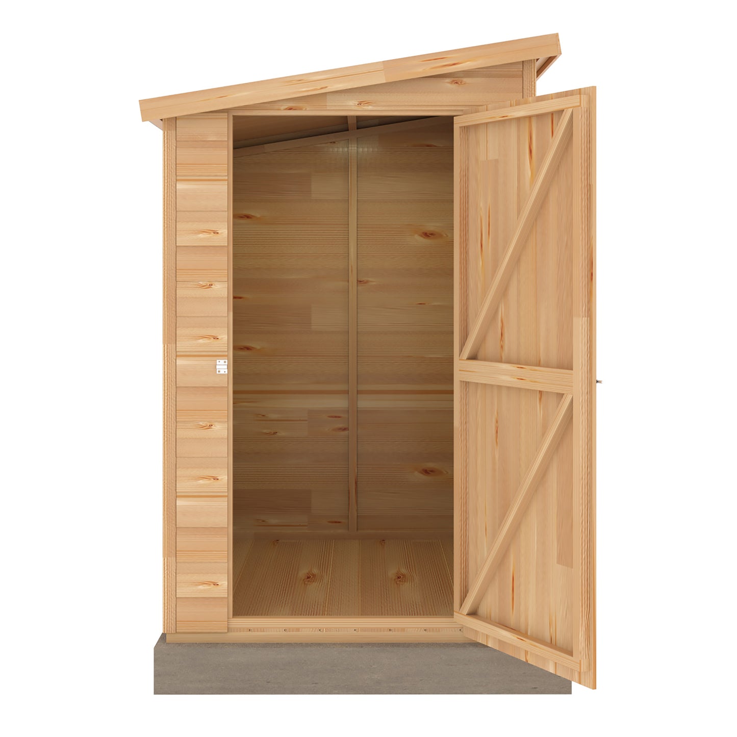 Shire Caldey Single Door 6x4 Loglap  Style A