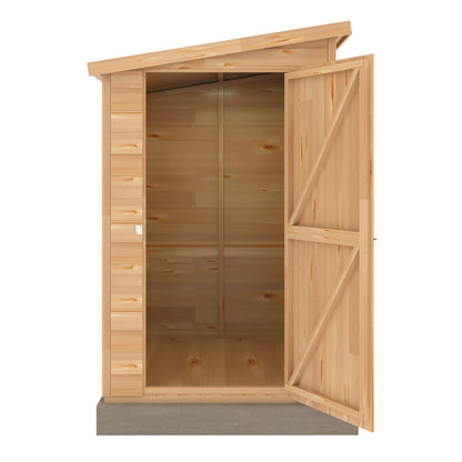 Shire Caldey Single Door 6x4 Shiplap Style A