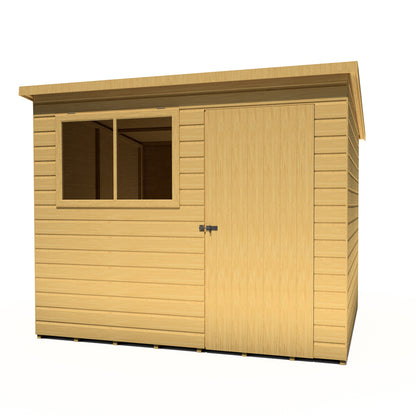 Shire Caldey Single Door 8x6 Loglap Style C