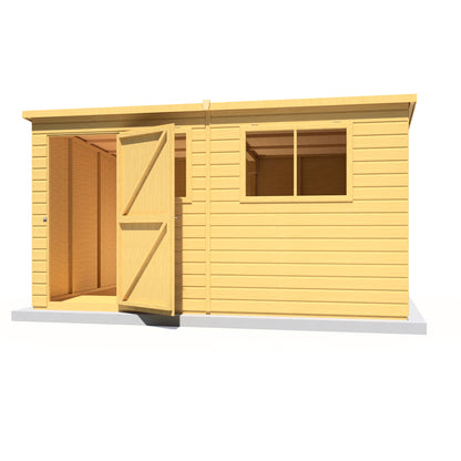 Shire Caldey Single Door 12x8 Loglap Style D