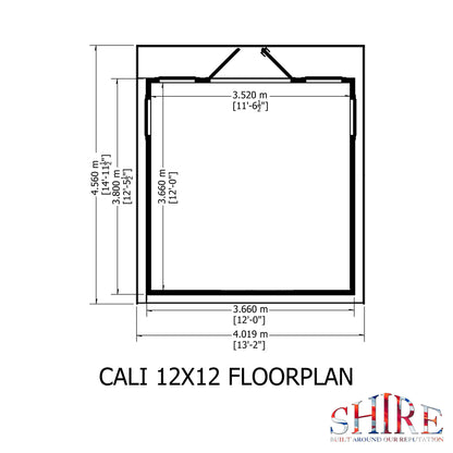 Shire Cali 12x12 Pent 1