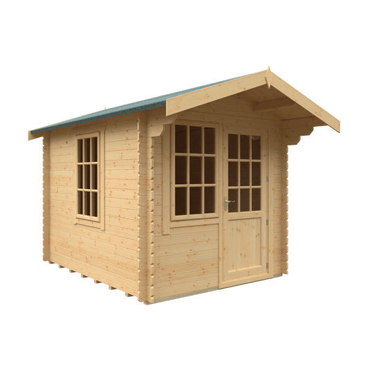 10x8 Carrington 28mm Log Cabin