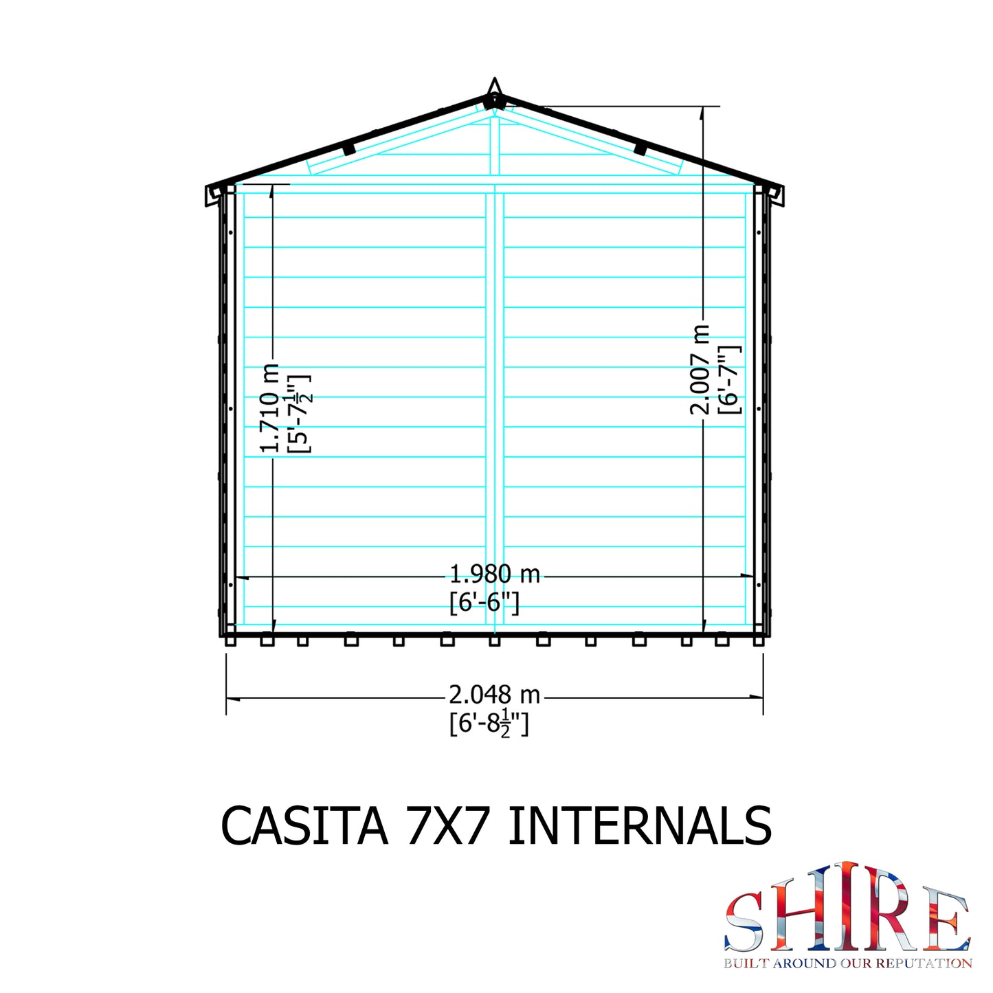 Shire Casita 7 x 7