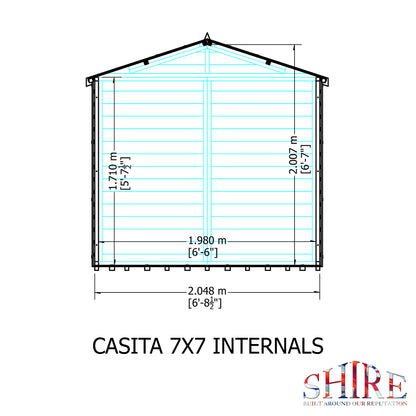 Shire Casita 7 x 7