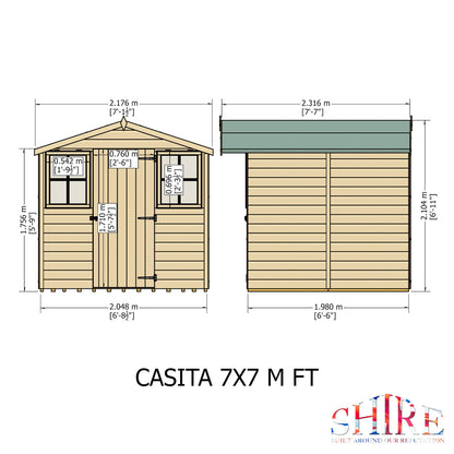 Shire Casita 7 x 7