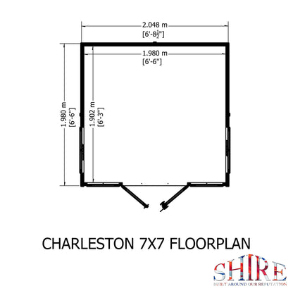 Shire Charleston 	7 x 7