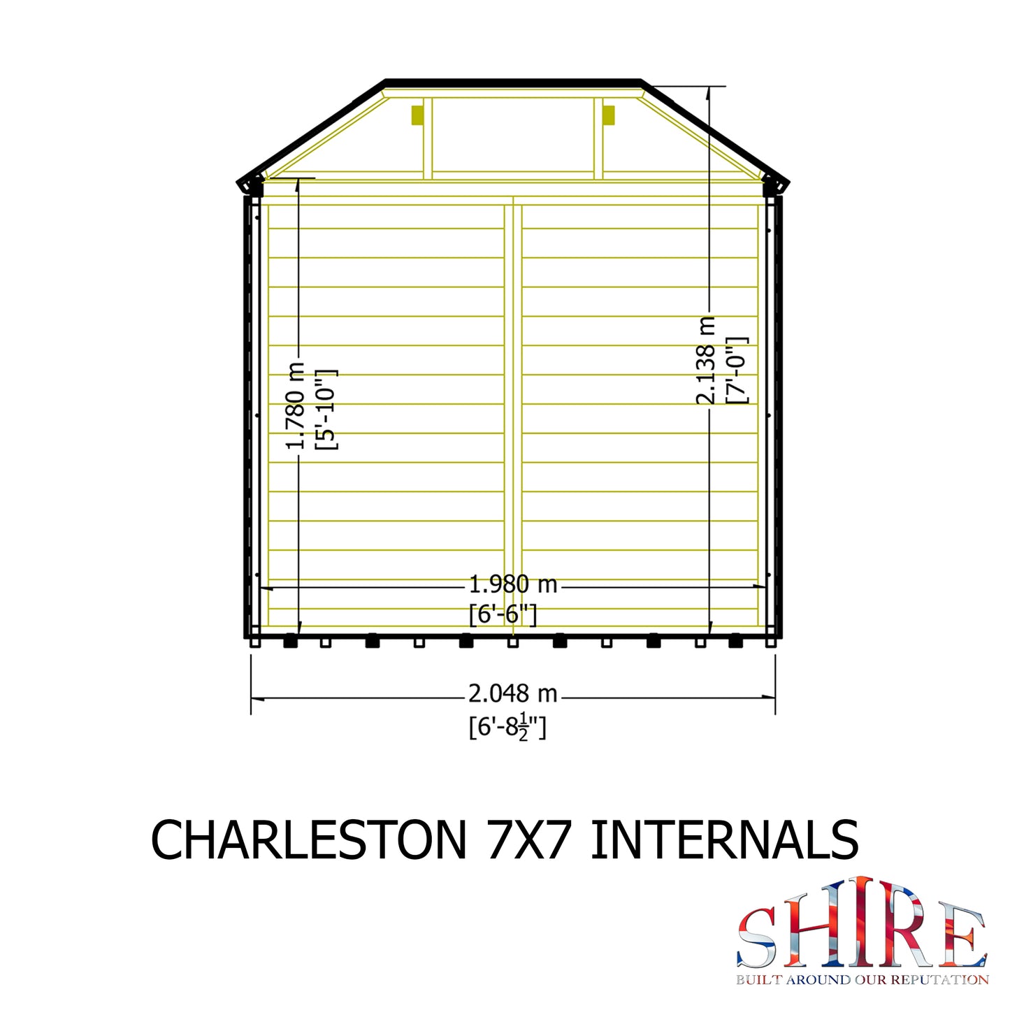 Shire Charleston 	7 x 7