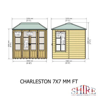 Shire Charleston 	7 x 7