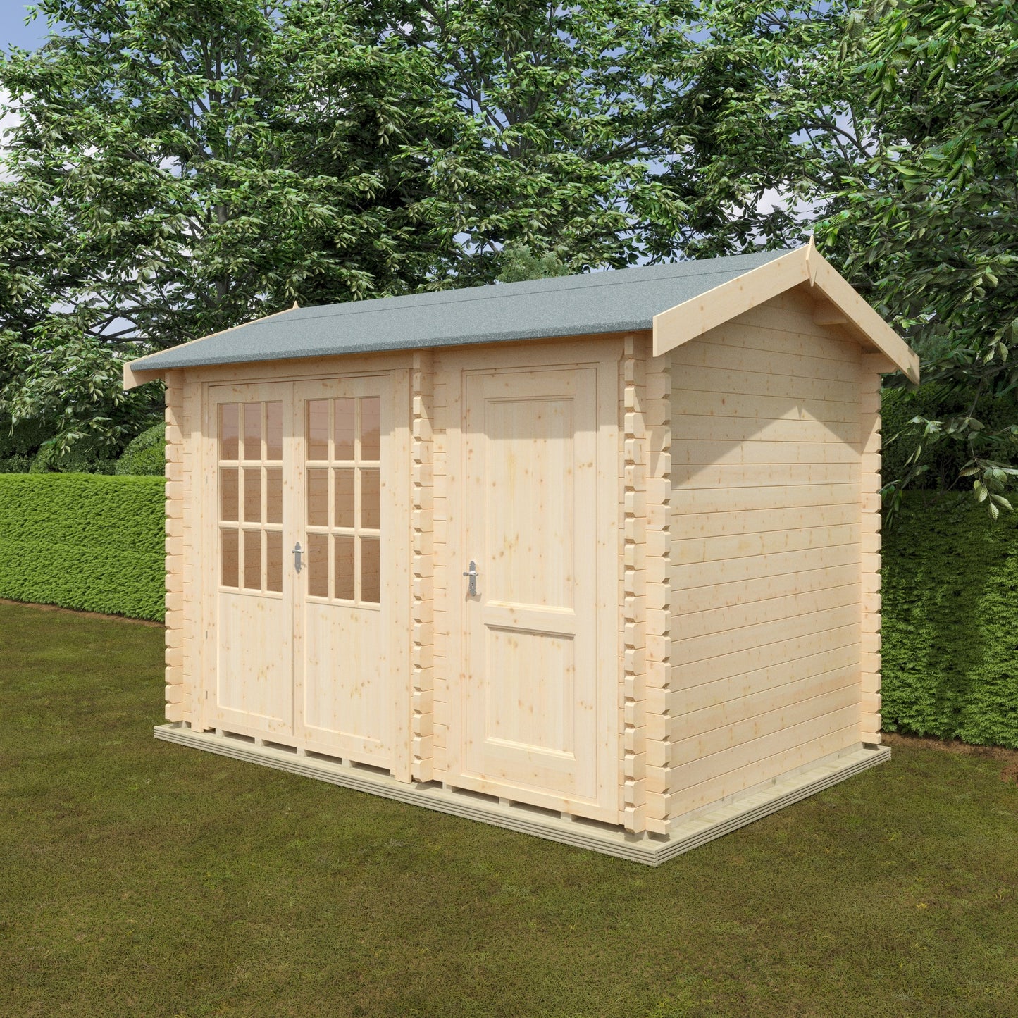 12x8 Chatsworth 44mm Log Cabin