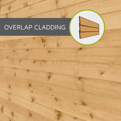 Mercia 3x4 Overlap Apex - Windowless