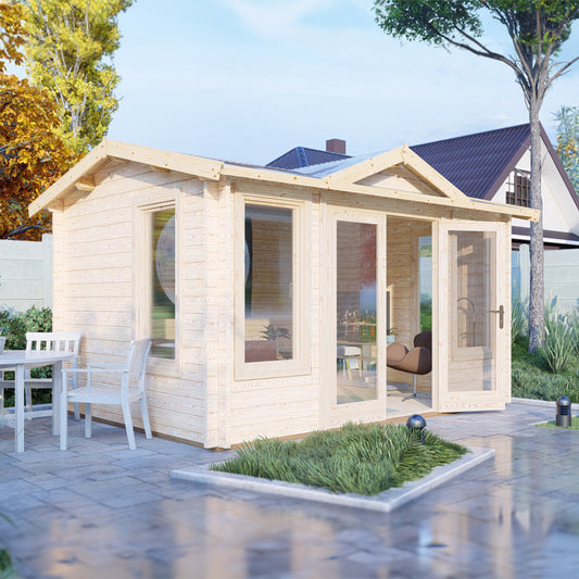 Shire Clockhouse 10x12 44mm Log Cabin