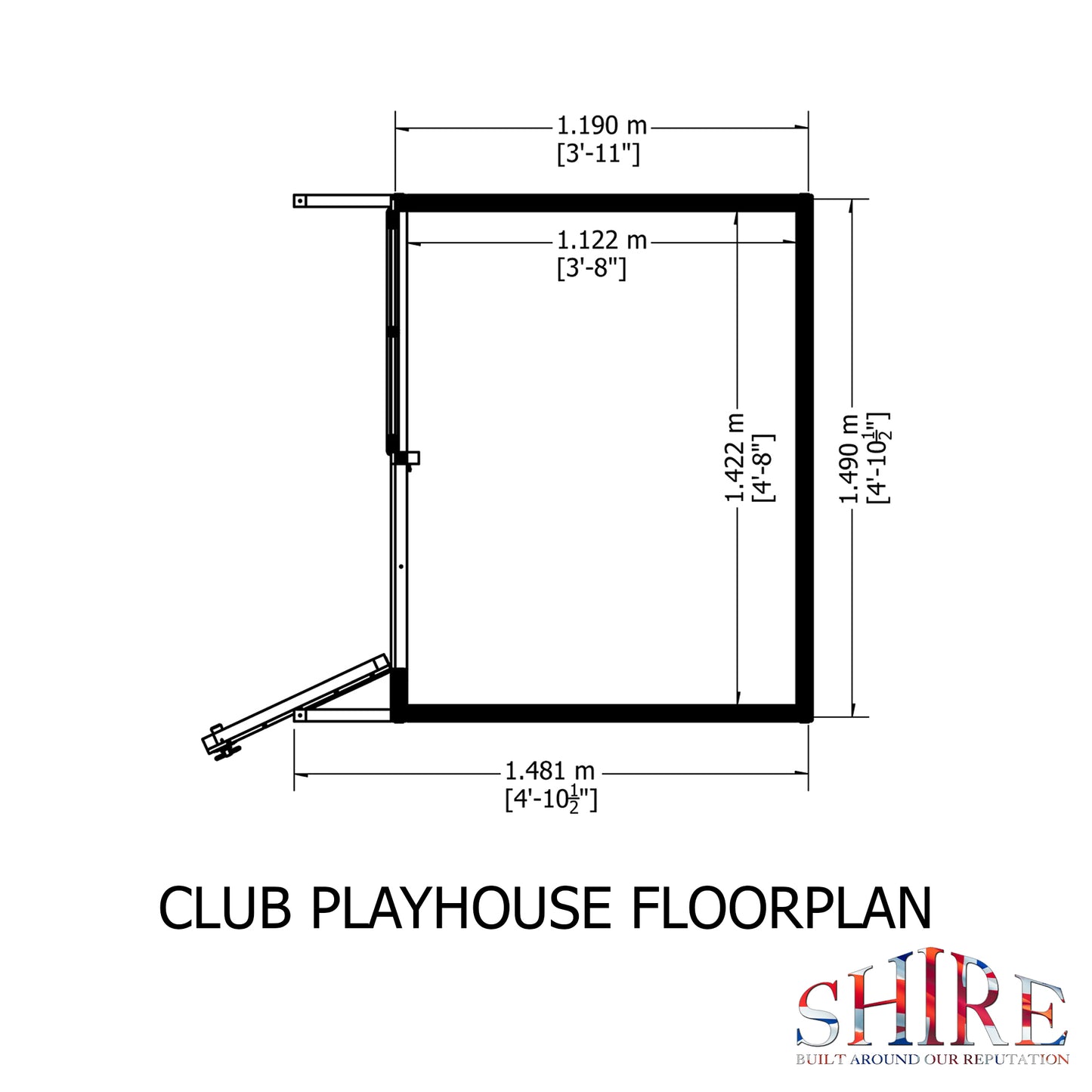 Shire Club 5x4 Loglap