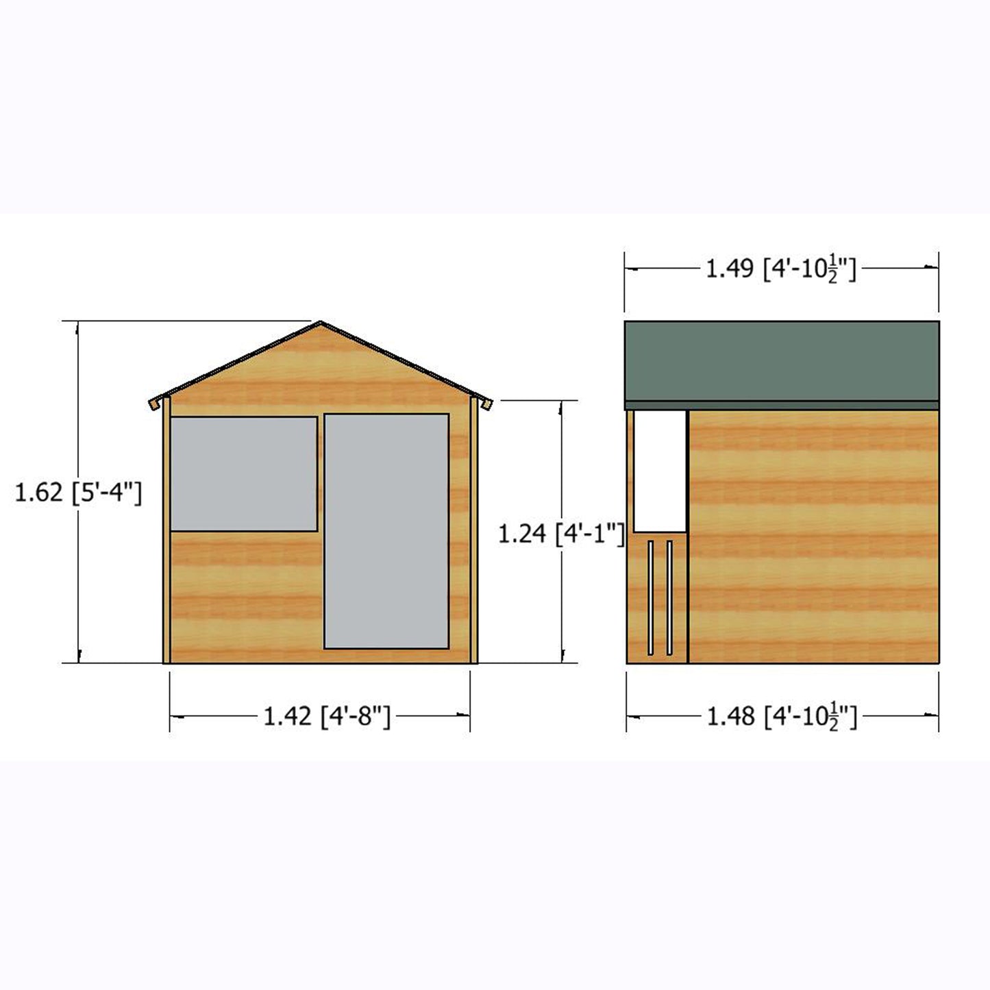 Shire Club 5x4 Shiplap