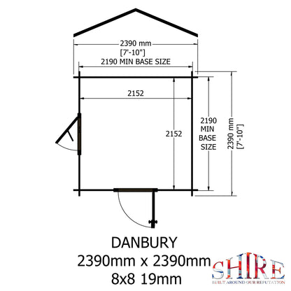 Shire Danbury 8x8