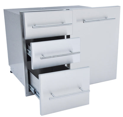 Sunstone Designer Series Triple Drawer Combo