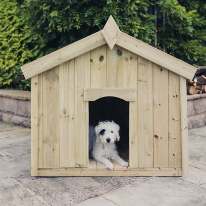 Churnet Valley Apex Dog Kennel - Med - W75Cm X D90Cm