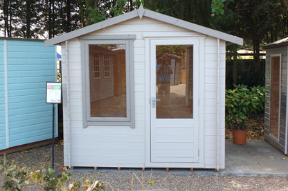 Shire Peckover 8x8 19mm Log Cabin