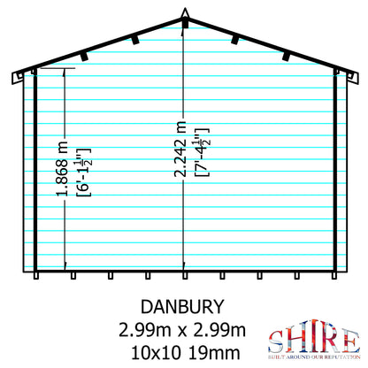 Shire Danbury 10x10